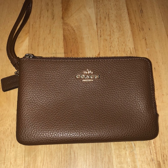 Coach Handbags - Coach Double Zip Wallet